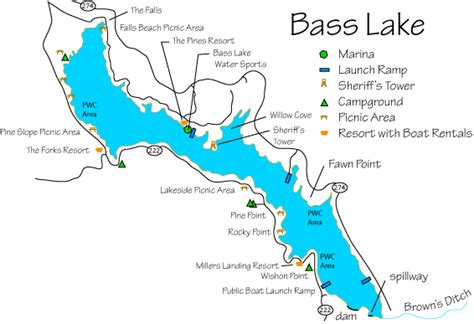 bass lake fishing bass lake lake marinas lake fishing