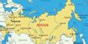 Карта России на английском языке
