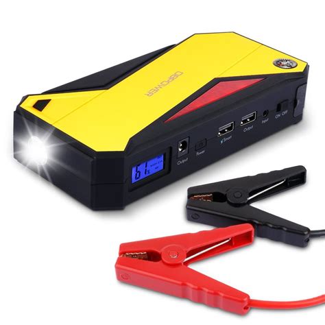 600a Peak 18000mah Portable Car Jump Starter Battery Booster Jump A Car Battery Car Battery