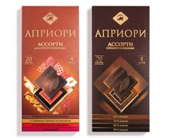 Каталог шоколадных товаров фабрики Верность Качеству