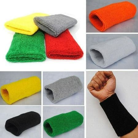 Tennis Sports Basketball Unisex Cotton Sweat Band Sweatband Wristband Wrist Band | Walmart Canada