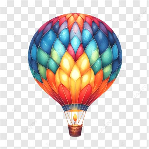 D Hot Air Balloon Flight PNG Vector PSD And Clipart With Transparent Background For Free