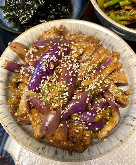 Eggplant Side Dish Gaji Namul Recipe By Maangchi