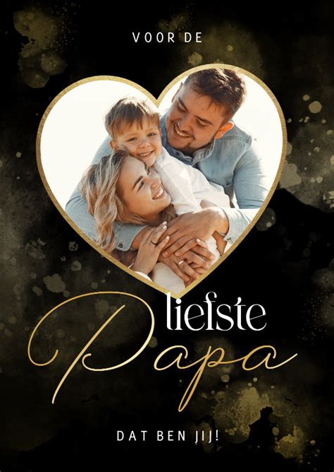 Stijlvol Vaderdagkaartje Voor De Liefste Papa Kaartje Go