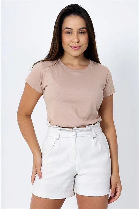 T Shirt Babi Nude Marquesa Loja De Roupas