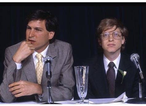 Steve Jobs and Bill Gates, 1985 : r/pics