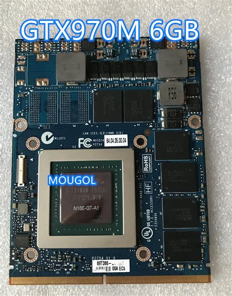 Новая видеокарта GTX970M GTX 970M для ноутбука MSI GT60 GT70 GT72 hp ...
