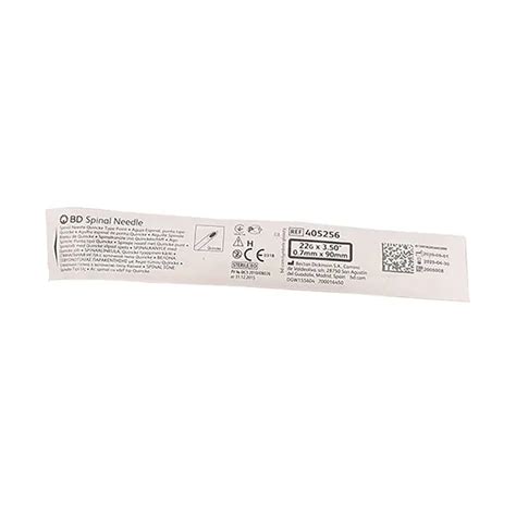 bd spinal needle gxmm quinke point bd  unit