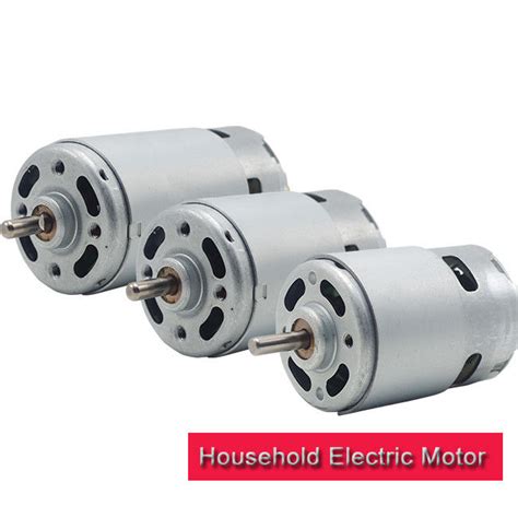 24v 12 Volt DC Motor High Torque RS 775 DC Motor 42mm Diameter For