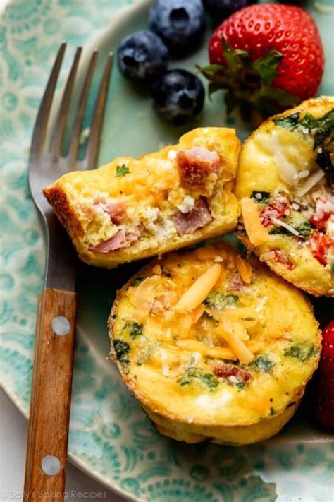 Breakfast Egg Muffins Frittata Muffins Sally S Baking Addiction