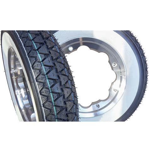 Kenda K Whitewall Tyre On Sip Tubeless Rim Ii Justlambretta