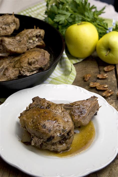 Apple Pecan Stuffed Pork Chops Lana’s Cooking