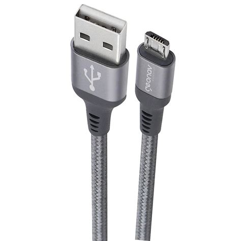 Cabo Micro Usb Geonav Em Lightning Mfi Metro Cinza Casas Bahia