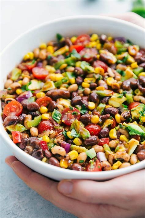 Cowboy Caviar Also Known As Texas Caviar Is A Salad With Black Beans