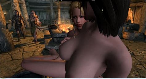 Skyrim Lesbians Very Hot And Beautiful Sex Warriors Porno Game 3d