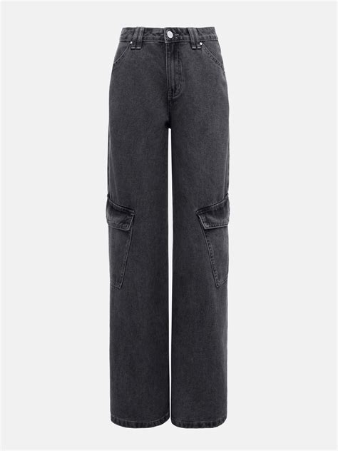 Джинсы карго свободного кроя :: LICHI - Online fashion store
