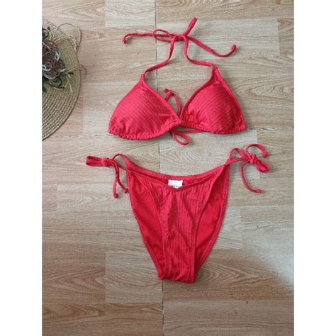 Bikini M Nh Set B I N P I Bi N Xu T Kh U Ch Ng N Ng Ch Ng N Ng Spf Bigbuy