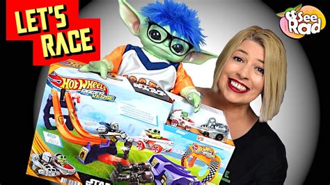 GROGU S GREAT RACE Hot Wheels Racerverse Star Wars Track With Grogu