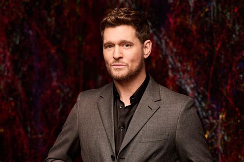 Michael Bublé Looks Unrecognizable With A Neck Length Mullet