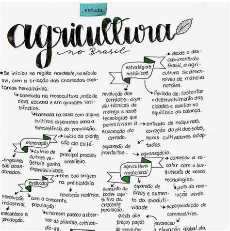 Resumo Agricultura No Brasil - AGRICULTURA | Geografia no enem, Agricultura no brasil, Resumos enem