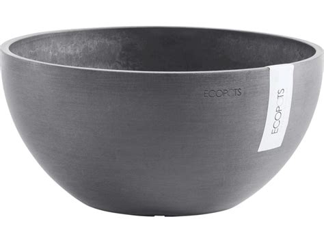 Ecopots Pflanzschale Br Ssel Cm Grau Kaufen Bei Obi