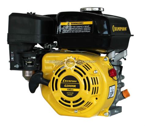 Бензиновый двигатель Champion G200HK (G200HK) - купить, цена - 15 990 р ...