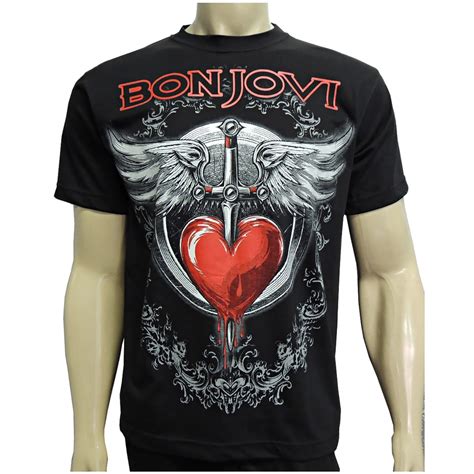 Camiseta Bon Jovi Shopee Brasil