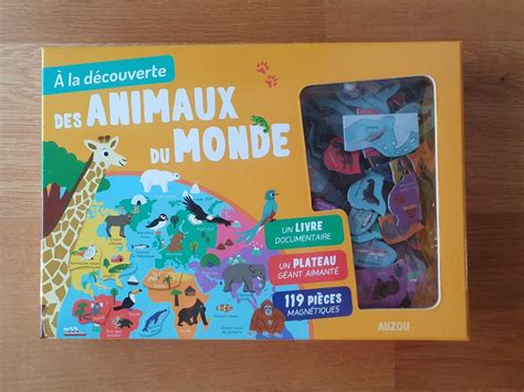 NEUF Jeu À la découverte des animaux du monde de Auzou Kaufen auf