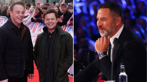 Ant and Dec 'apprehensive' over Britain's Got Talent without David ...