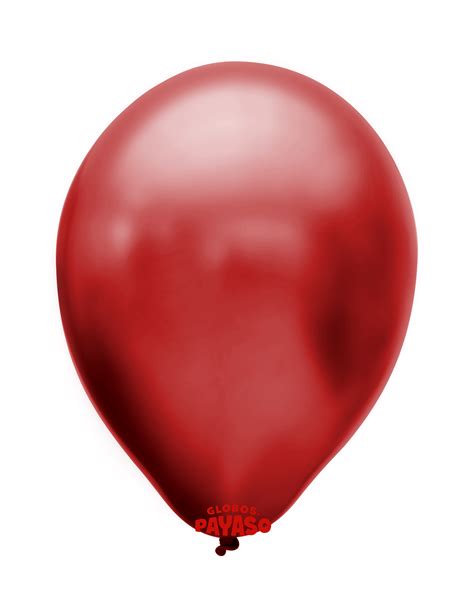 Rojo Cereza Globos Payaso