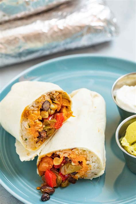 Vegetarian Freezer Burrito Recipe