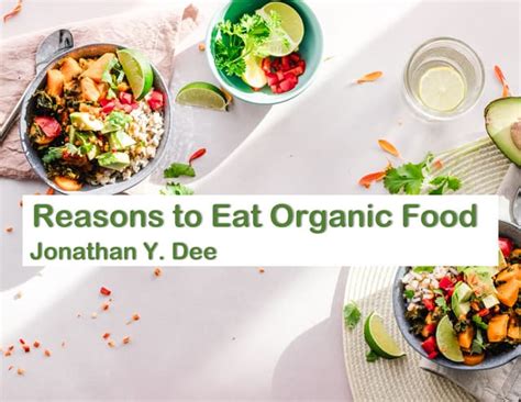 Reasons To Eat Organic Food Ppt