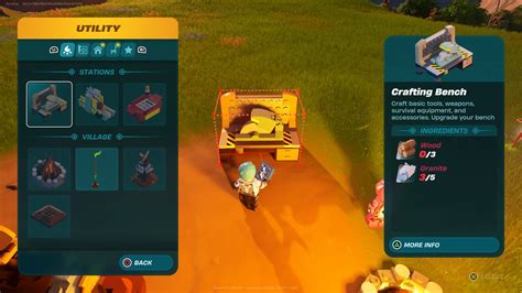 Lego Fortnite Crafting Bench Upgrade List - Siliconera