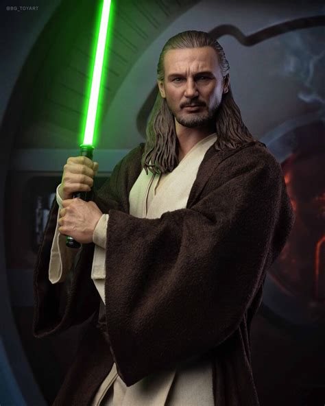 Hot Toys Star Wars Episode I Qui Gon Jinn Scale Figure Final