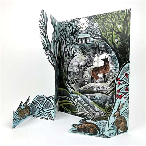 Angela Harding Midnight Fox Advent Calendar Illustrated Living