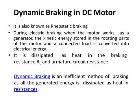 Breaking,Types of Electrical Braking system, Regenerative Braking