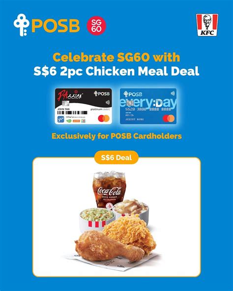 KFC Enjoy 2pc Chicken Meal for $6 this SG60! | Singapore Jul 2025 ...