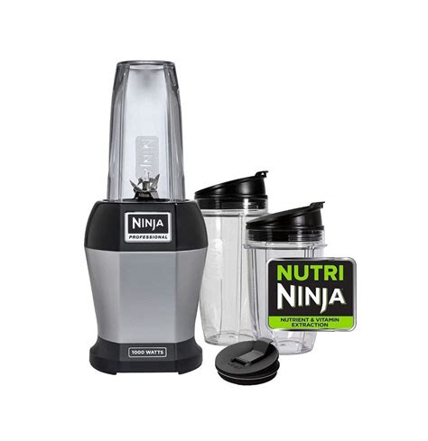 Ninja Bl45530 Nutri Professional Personal Blender Bonus Set With 3 Sip And Seal Single Serves12