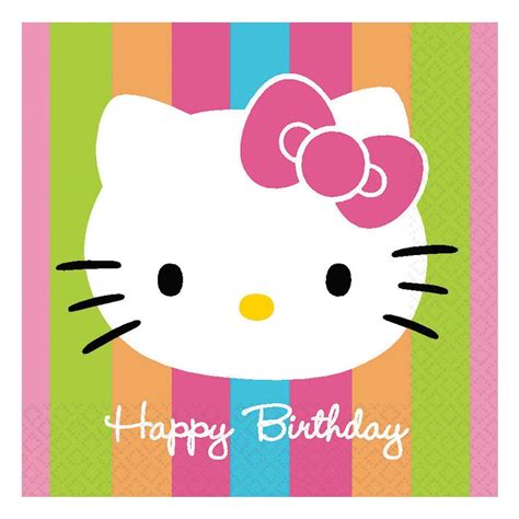 Hello Kitty Birthday Wallpapers Wallpaper Cave