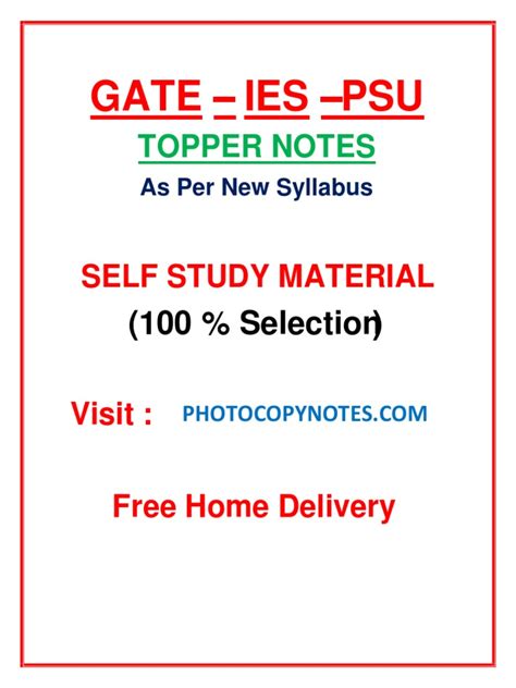 Mechanical Engineering Handwritten Notes | PDF