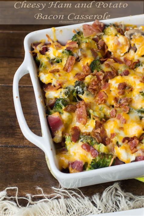 Moms Cheesy Ham And Potato Broccoli Casserole Video