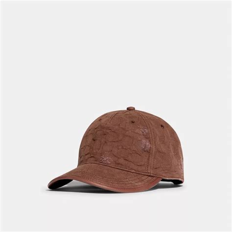 Coach® Signature Denim Baseball Hat