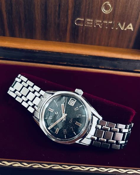 Caren Watches on Instagram Certina DS Tortuga on Gay Frères original bracelet in his box