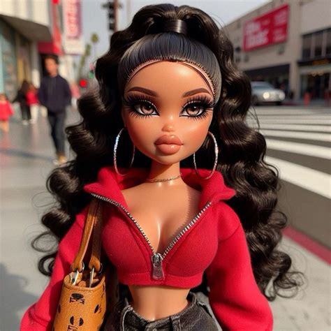 I’m The Talk Of The Town Girl Bratz Doll ️🗣️ In 2024 Bratz Doll Black Bratz Doll Brat Doll