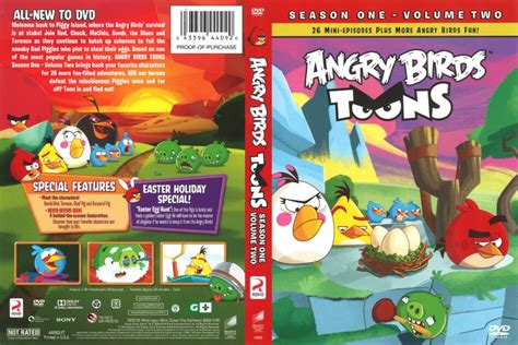 Angry Birds Toons Season One Volume Two Dvd Cover 2014 R1