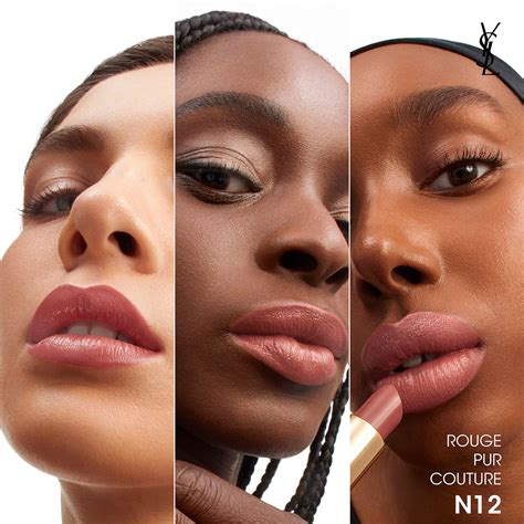 K B Rouge Pur Couture Pure Color In Care Satin Lipstick N Nude Instinct Fra Yves Saint Laurent