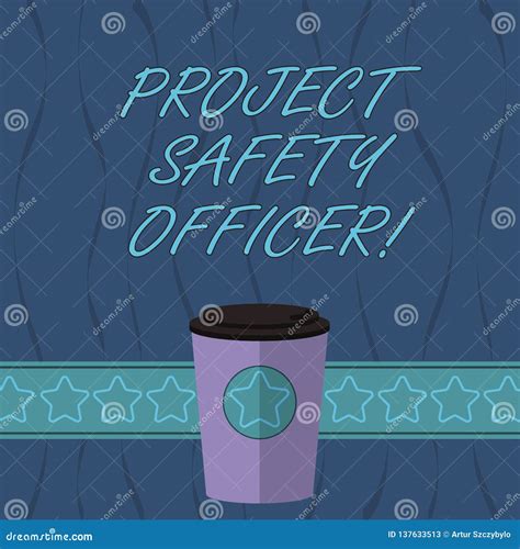 Word Writing Text Project Safety Officer. Business Concept for