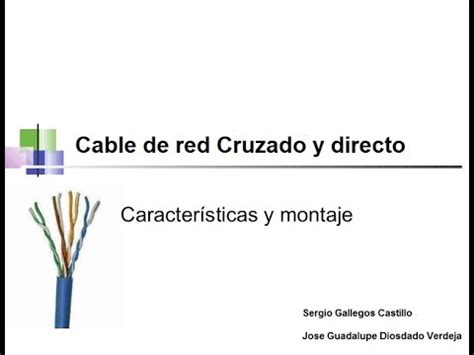 Como Crear Tu Propio Cable De Red Directo Y Cable De Red Cruzado