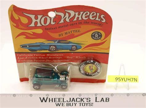 Aqua 32 Ford Vicky Hot Wheels Redline 1969 Mattel NEW MOSC SEALED Wheeljack S Lab