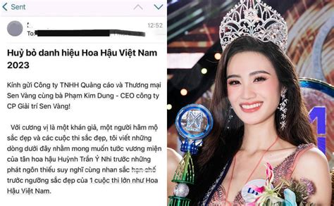 Hoa Hậu Ý Nhi Bị 200 000 Người Anti Yêu Cầu Tước Vương Miện Btc Nói Gì